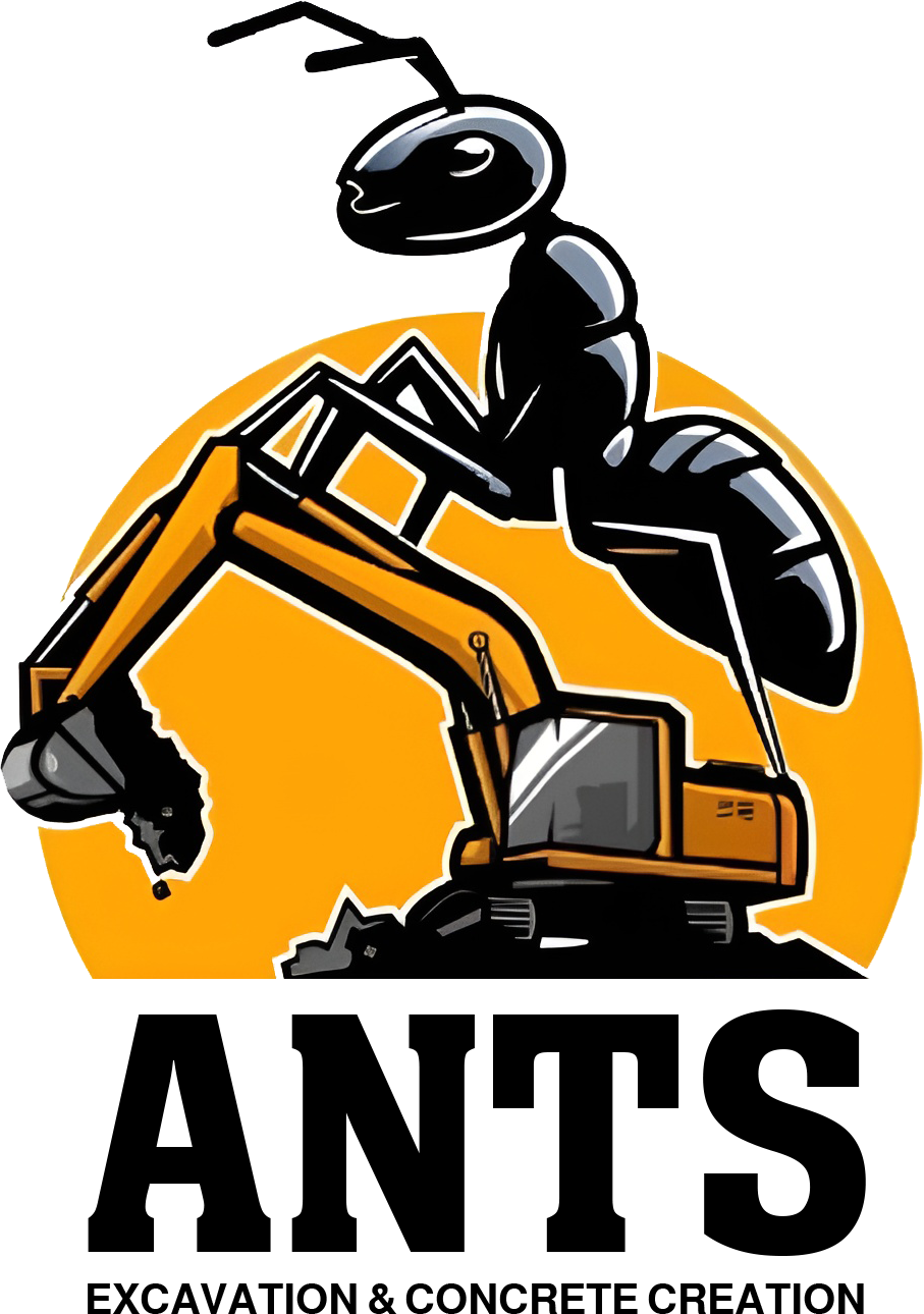 Ant’s Excavation & Concrete Creation logo