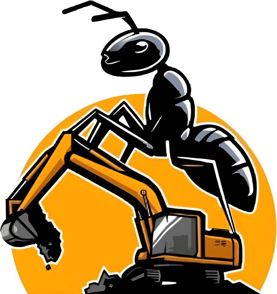 Ant’s Excavation & Concrete Creation logo